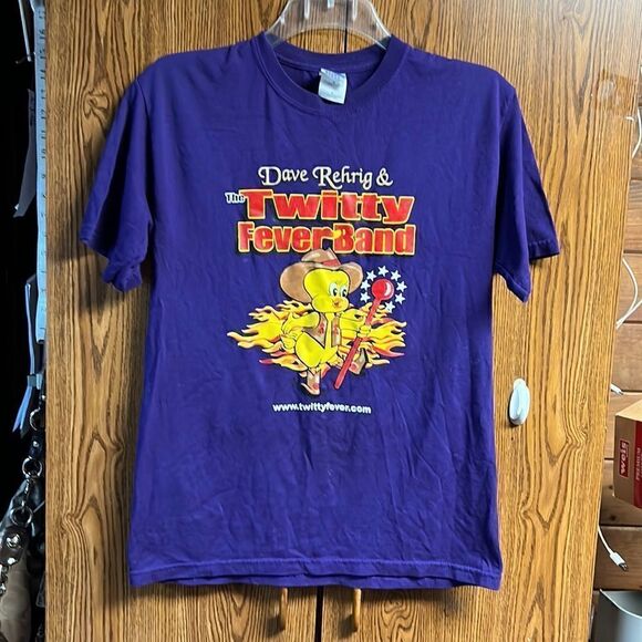 🔥5/20🔥 Dave Rehrig & The Twitty Fever Band T Shirt Sz M - Picture 1 of 7
